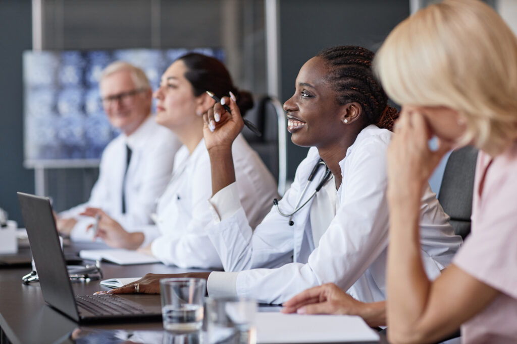 ACCP members at an education session